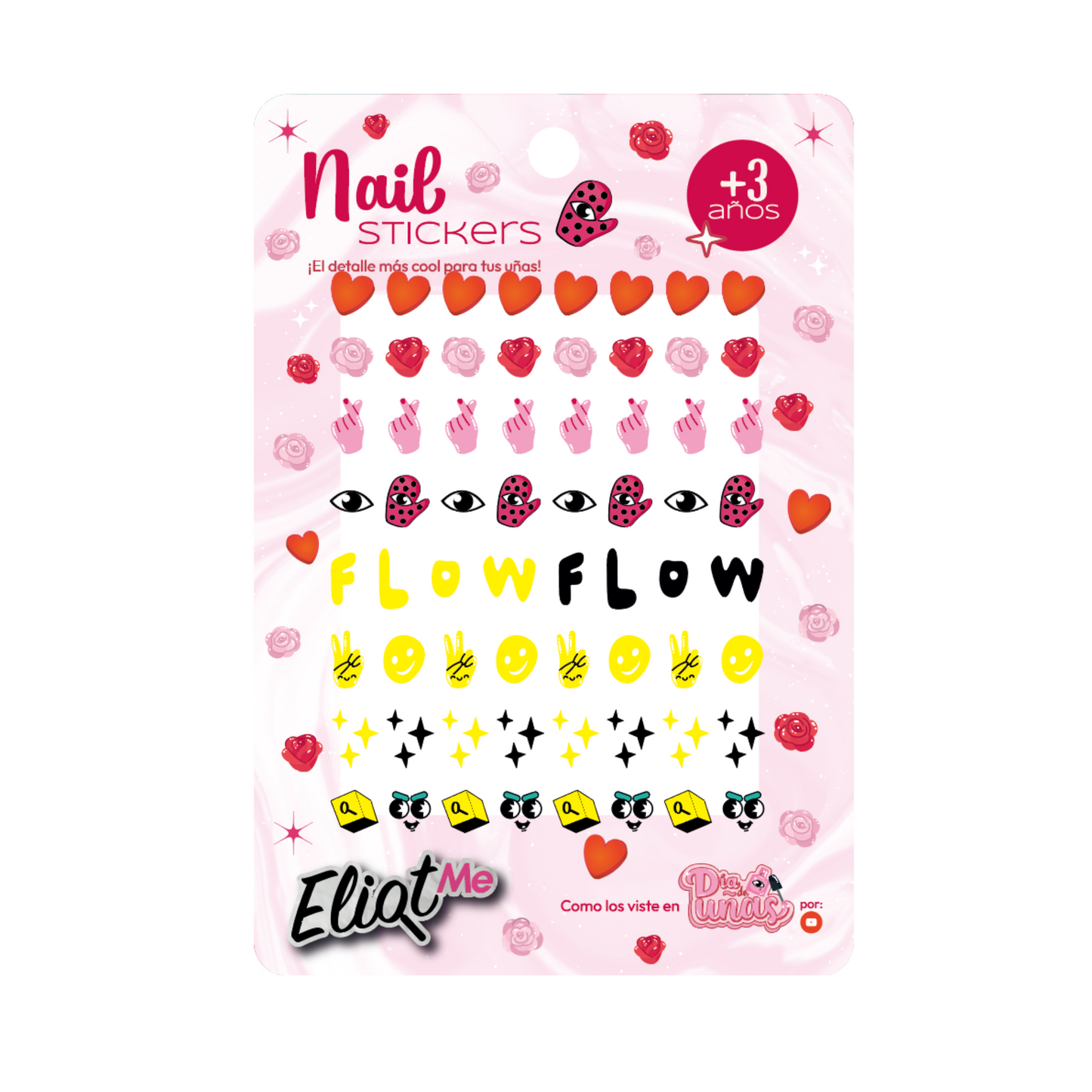 Stickers para Uñas 🎨✨