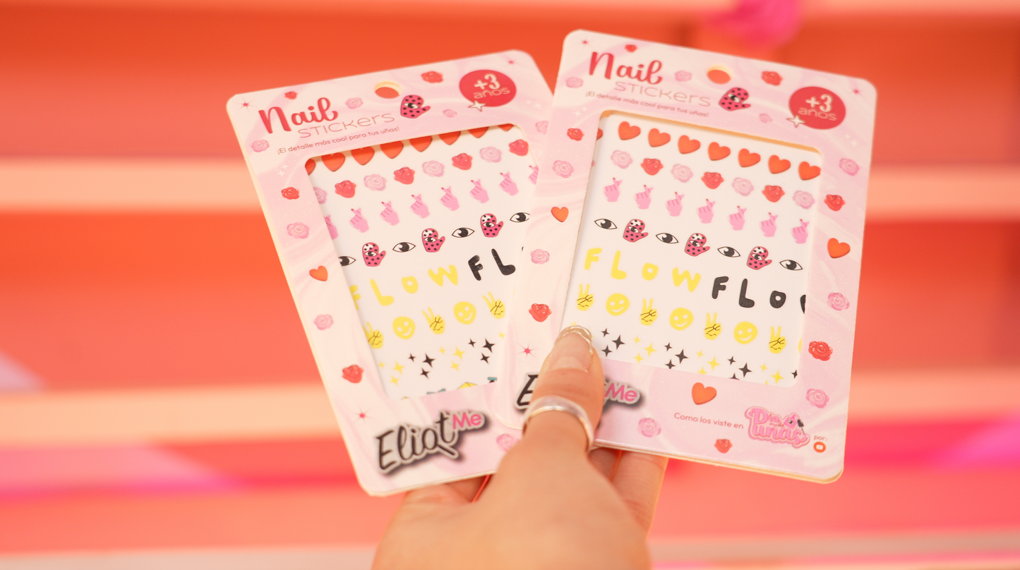 Stickers para Uñas 🎨✨